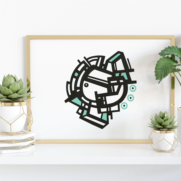 Latitude Run Dionysus Abstract Unframed Graphic Art Wayfair.co.uk